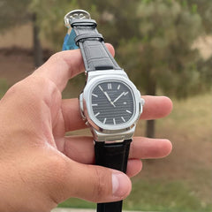 Patek Philippe Nautilus With Leather strap