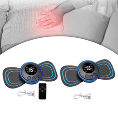 Electric Neck Massager EMS Cervical Massage Patch for Muscle Pain Relief and Shoulder Relaxation Wireless Portable Neck Massage